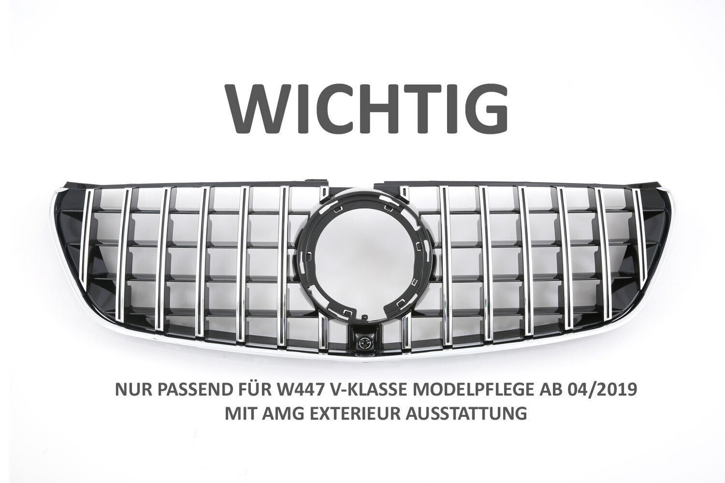 Sports grille for Mercedes W447 V-CLASS restyling + AMG LINE 