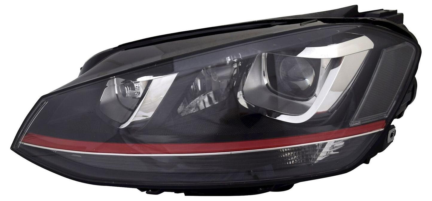 Left Front Headlights for VW Golf 7 2012-2017 Xenon D3S H7 LWR Engine 