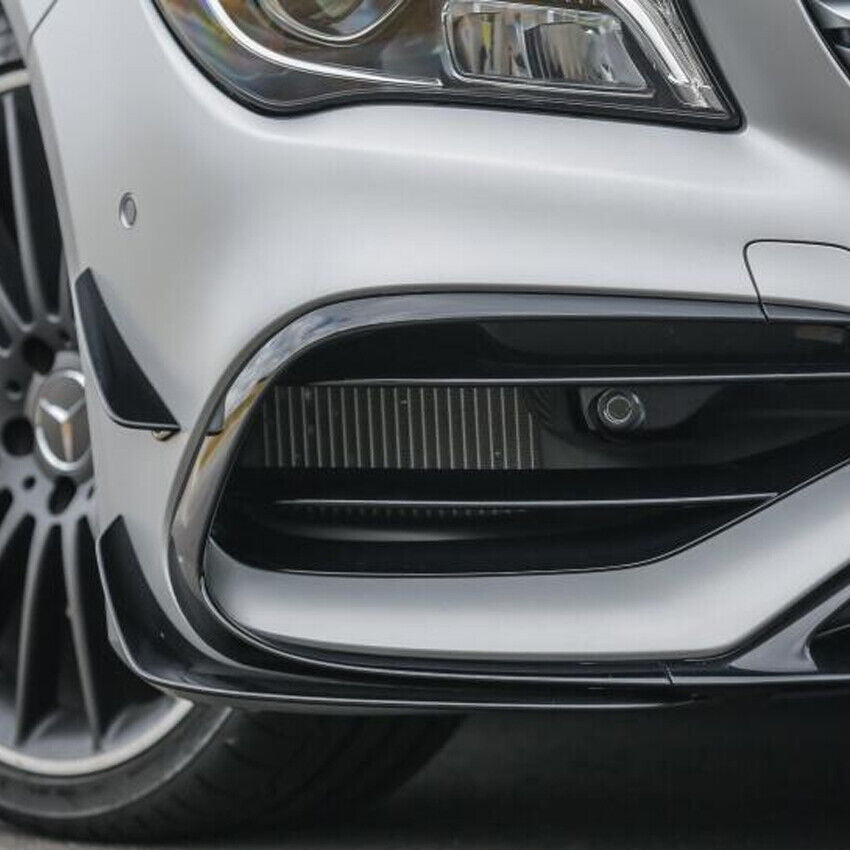 Adatto per MERCEDES C117 CLASSE CLA SPOILER ANTERIORE LIFTING SPOILER ANTERIORE