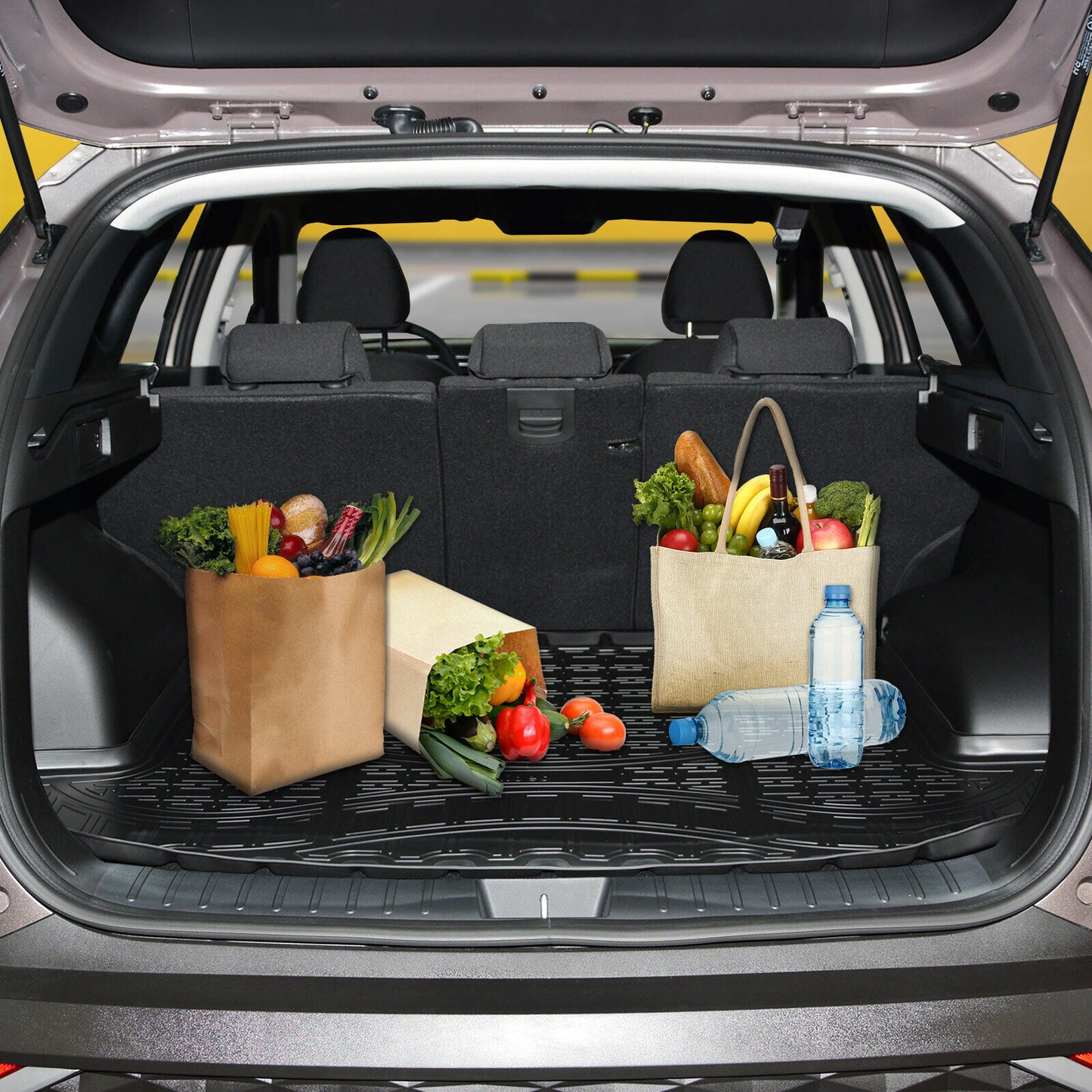 TAPPETINO VASCA BAULE BAGAGLIAIO IN GOMMA ADATTA PER FORD KUGA 2008-2013