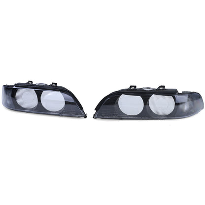 Faro nero adatto per BMW Serie 5 E39