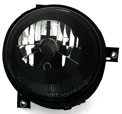 Headlight set for VW LUPO 6X 98- in black clear glass H4 LWR 