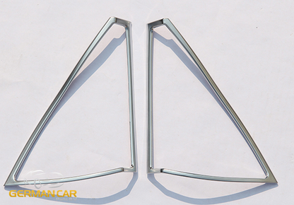 For Mercedes W204 C-Class Speakers Opening Frame Chrome Door Front 