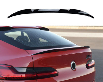 Spoiler posteriore labbro spoiler adatto per BMW X4 G02 nero lucido