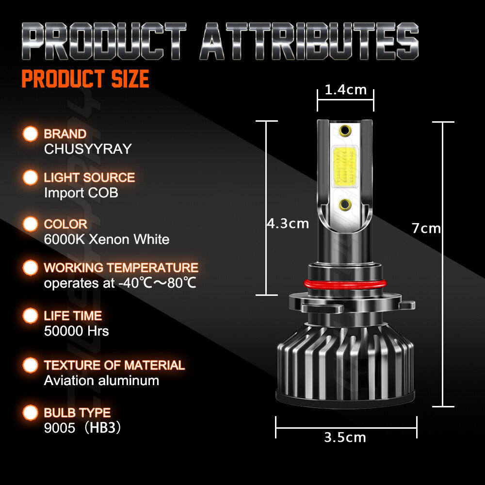 LED bulb kit suitable for Toyota Matrix 