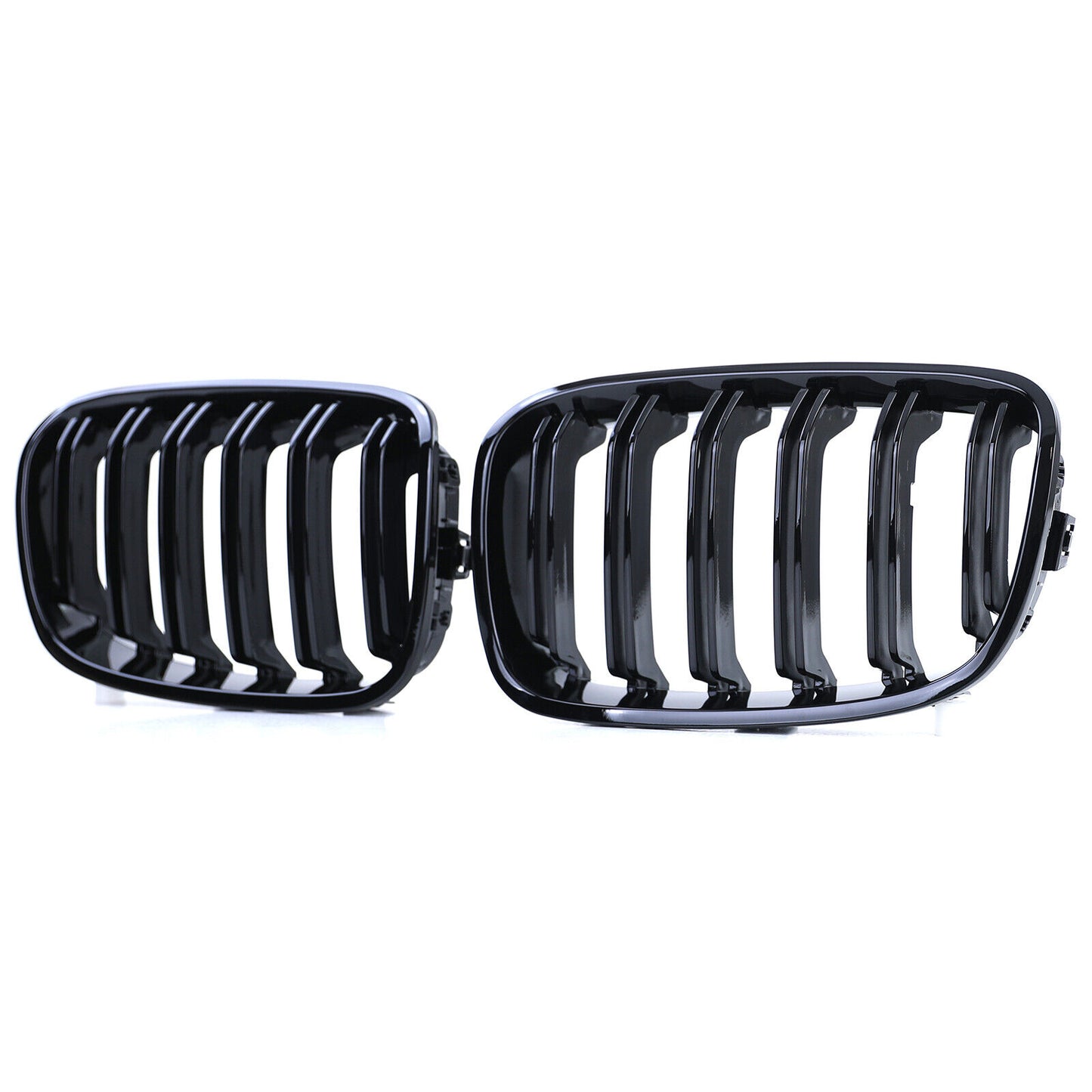 Griglia radiatore sportiva doppia barra performance lucida per BMW Serie 1 F20
