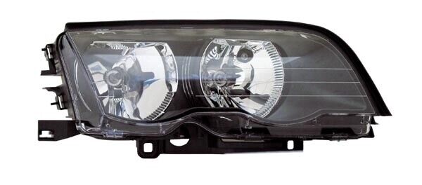 Set fari TYC per Serie 3 BMW E46 Berlina Touring 1998-2001 Nero Vetro Trasparent