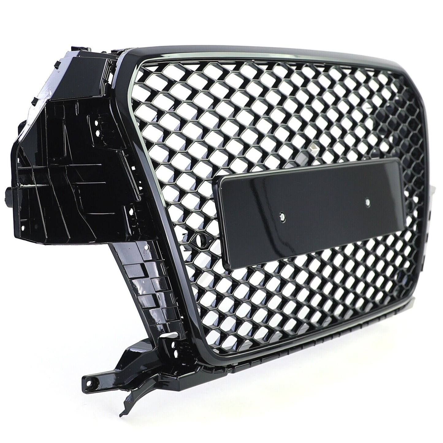 Glossy Sport Honeycomb Radiator Grille for Audi Q3 8U prefacelift 11-15