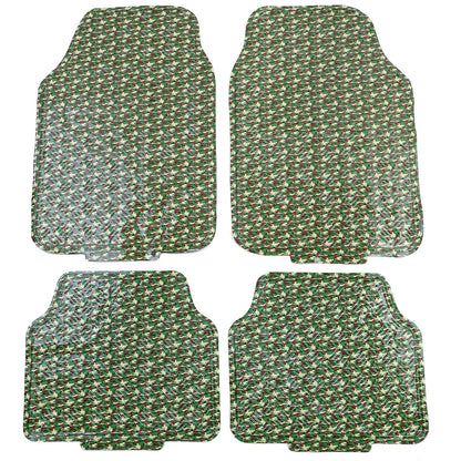 Car Rubber Mats Universal Tape Sheet Military Camouflage Look 