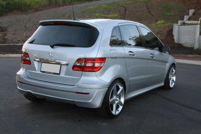 SPOILER POSTERIORE ADATTO PER MERCEDES CLASSE B W245 ( 2005-2011 )