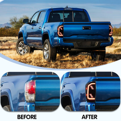 ⭐ART.2950 Fanali Posteriori a LED con Sequenziale – Toyota Tacoma (2016–2021)⭐