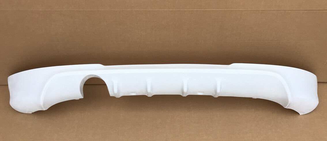 DIFFUSORE ADATTO PER VAUXHALL CORSA E 3 PORTE LOOK OPC - SCARICO SINGOLO GREZZO