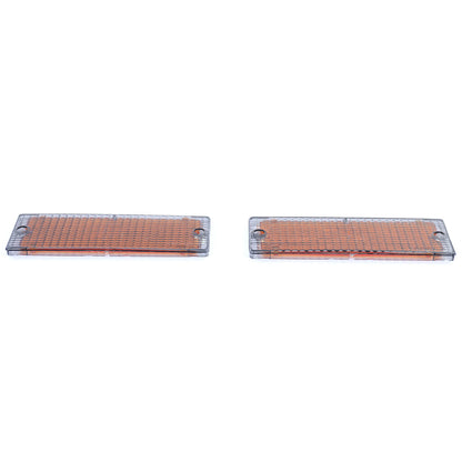 Indicatori di direzione lampeggianti grigio fumè per BMW Serie 3 E30 89-93