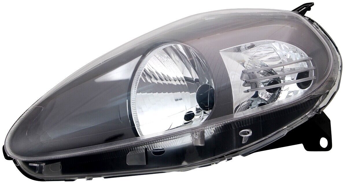 Headlight set for Fiat Grande Punto 199-2008 SPORT anthracite LWR halogen 