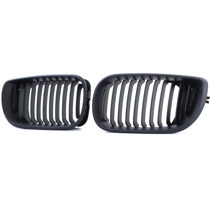 Aftermarket Matte Performance Grille Compatible with BMW 3 Series E46 Sedan Touring 01-05 