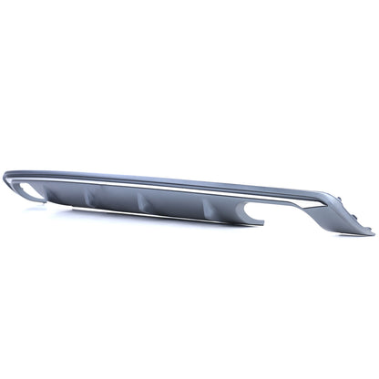 Inserto diffusore posteriore sportivo aftermarket compatibile con Audi A3 8V Berlina Convertibile 12-16 senza S-Line