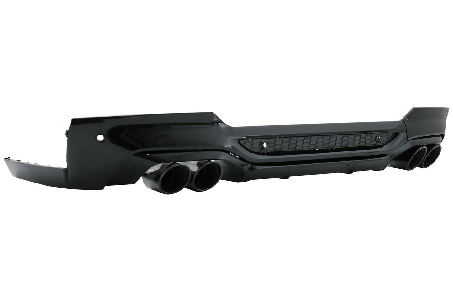 Punte scarico doppia uscita diffusore paraurti per BMW X4 G02 18+ M Sport