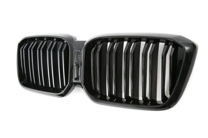 SUITABLE FOR BMW X3 X4 G01 G02 LCI RADIATOR GRILLE GLOSS BLACK 