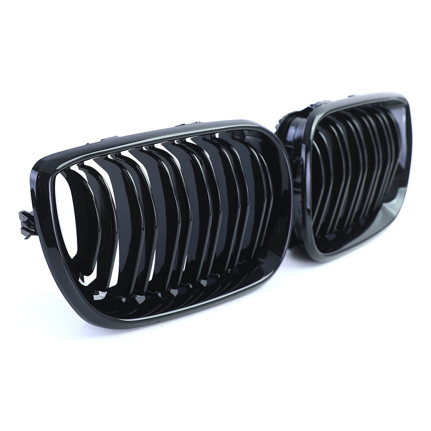 Griglia radiatore sportiva doppia barra performance adatta per BMW Serie 3 01-05
