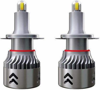 Fari LED per VW Golf 6 VI 08-13 Facelift G7.5 Silver Flowing Dynamic LHD + LAMPADE H7 LED 360° GRADI ADATTI PER LENTICOLARI