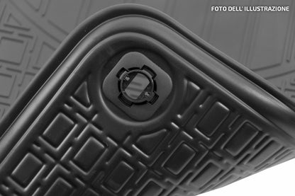 TAPPETI TAPPETINI AUTO IN GOMMA ADATTI PER FIAT 500 dal 2008