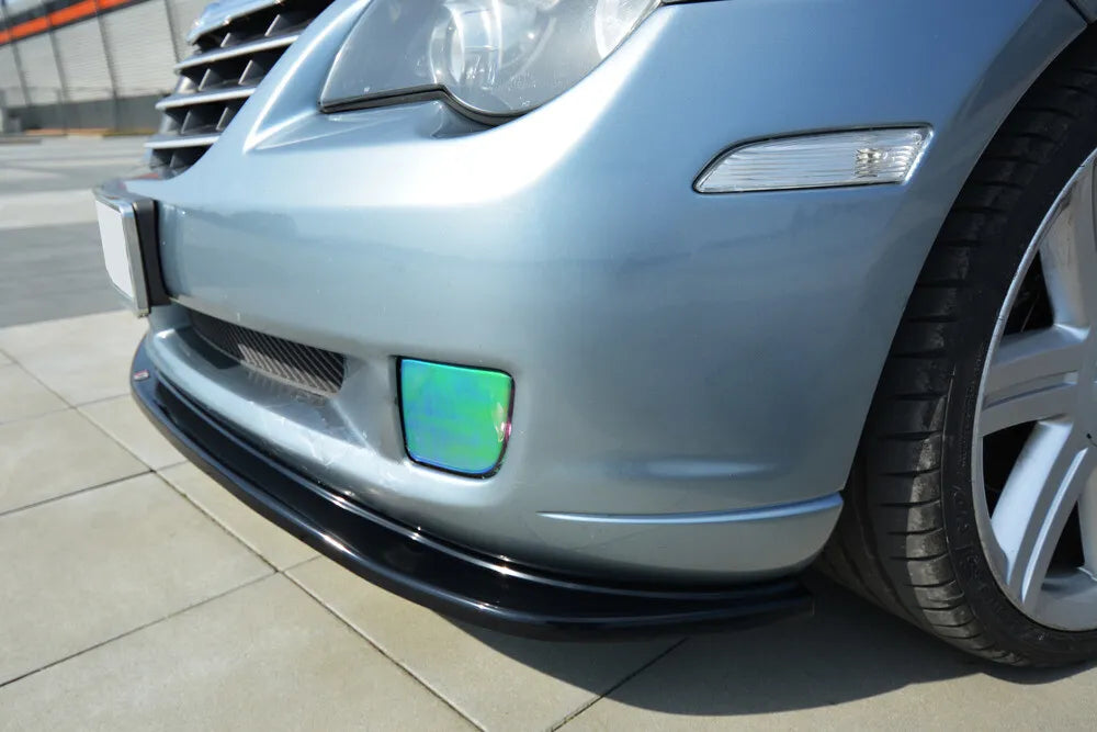 ✨SPLITTER design nero lucido ABS per Chrysler Crossfire 2003-2007✨