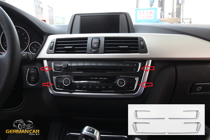 For BMW 3 Series F30 and F31 radio/DVD chrome frame panel 