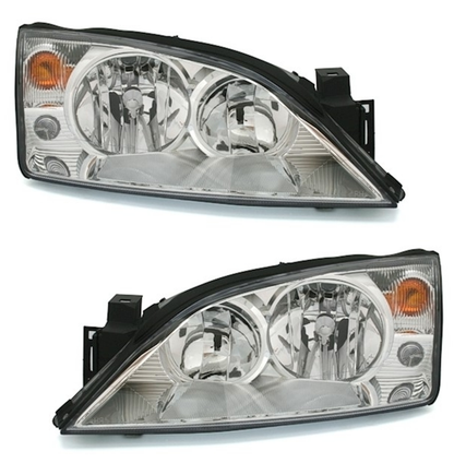 Headlight Set for Ford Mondeo MK3 2000-2007 Halogen Diffuser H7 H1 LWR 