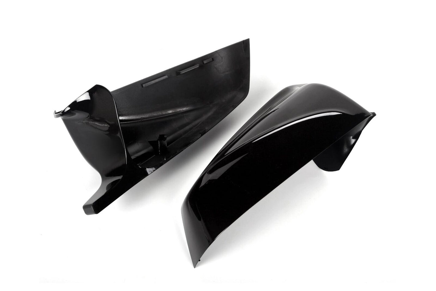 Black Sport Mirror Caps for Gear Shift Fits BMW F01 F07 (PRE-LCI) 