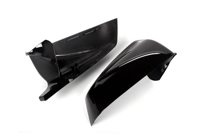 Black Sport Mirror Caps for Gear Shift Fits BMW F01 F07 (PRE-LCI) 