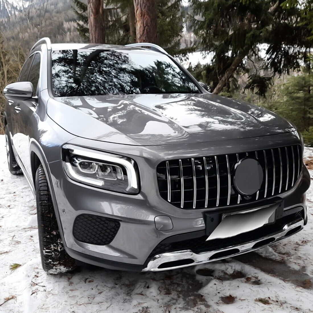 Griglia GT Panamericana sport Mercedes Classe GLB X247 2020 SILVER NERO