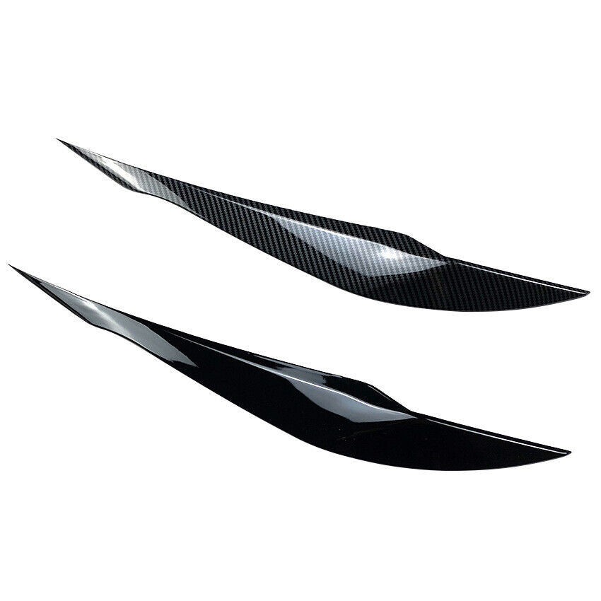 Per BMW Serie 3 E90 E91 2005-2012 pannelli fari cattivo aspetto nero lucido