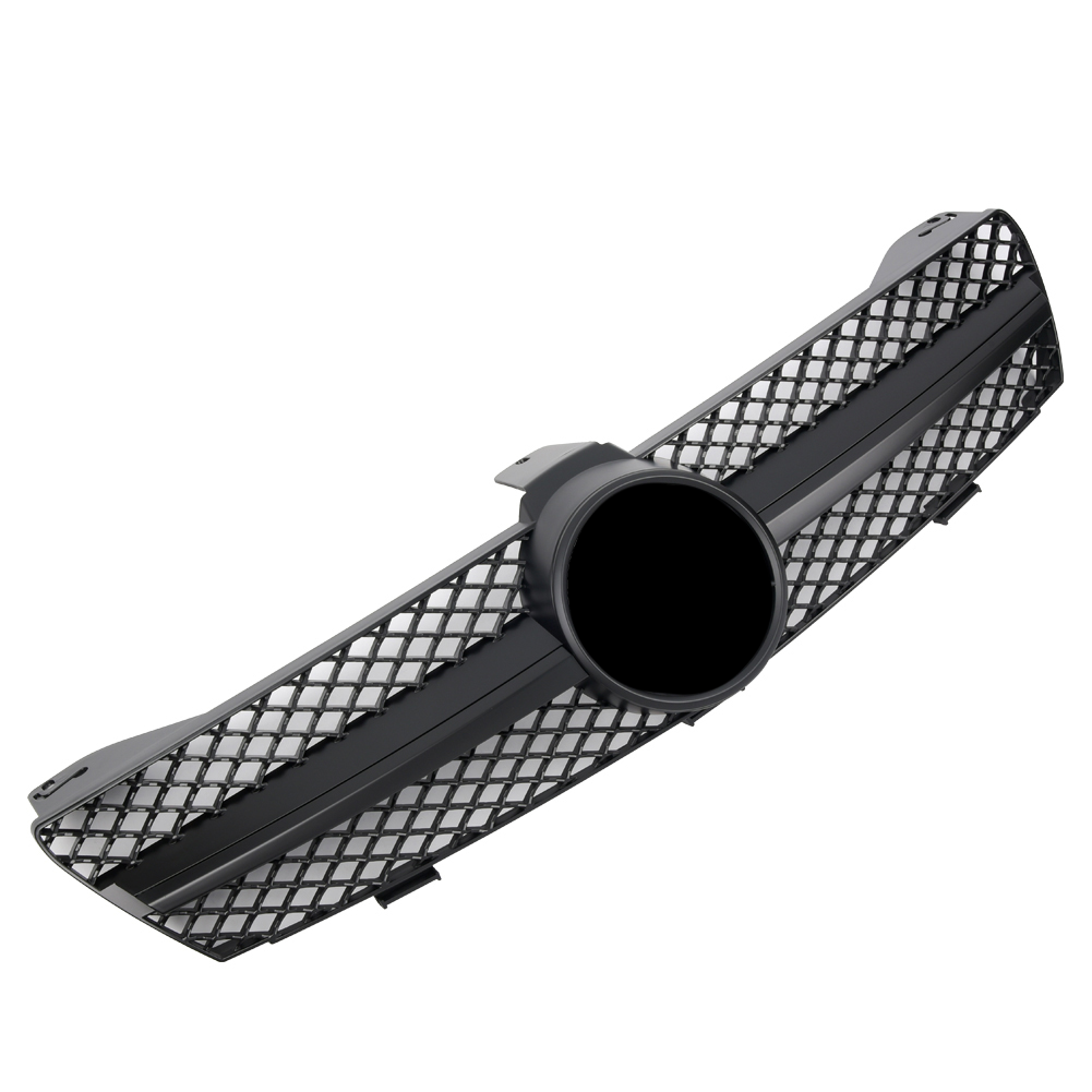 Sports grille for Mercedes W219 CLS 2004-2008 matt black AMG LOOK 