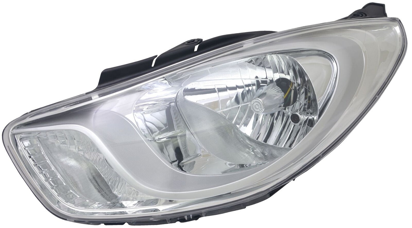 Set fari per Hyundai i10 PA 2010-2013 H4 Attuatore cromato LWR