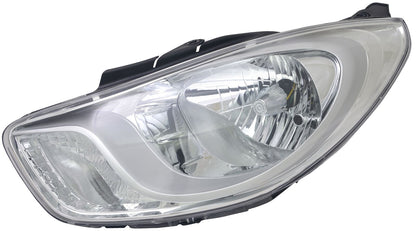 Set fari per Hyundai i10 PA 2010-2013 H4 Attuatore cromato LWR