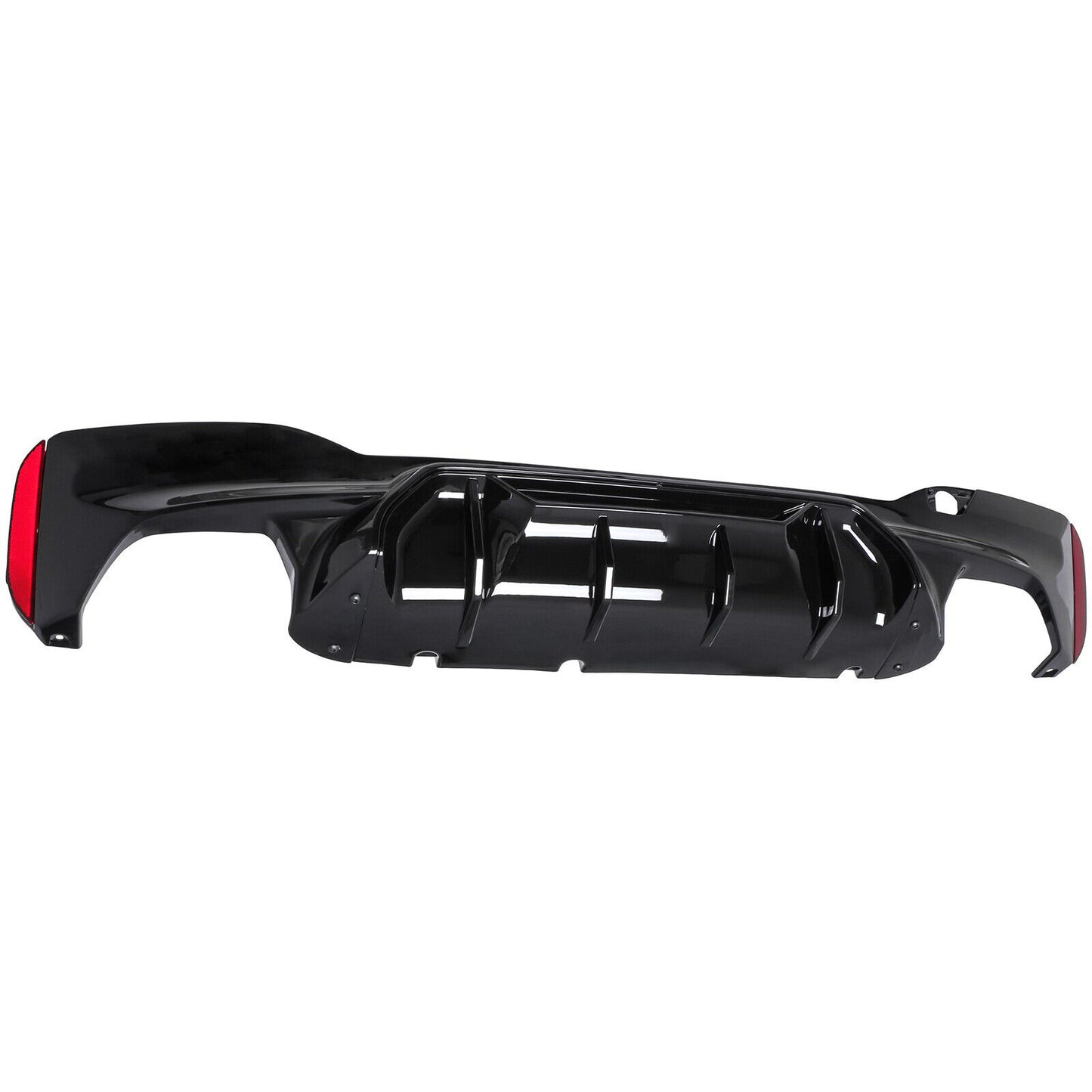 Diffusore posteriore paraurti scarico adatto per BMW G30 G31 Sport tutto nero