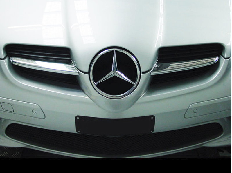 Alette griglia cromate lucide per Mercedes classe R171 SLK 2004-2008