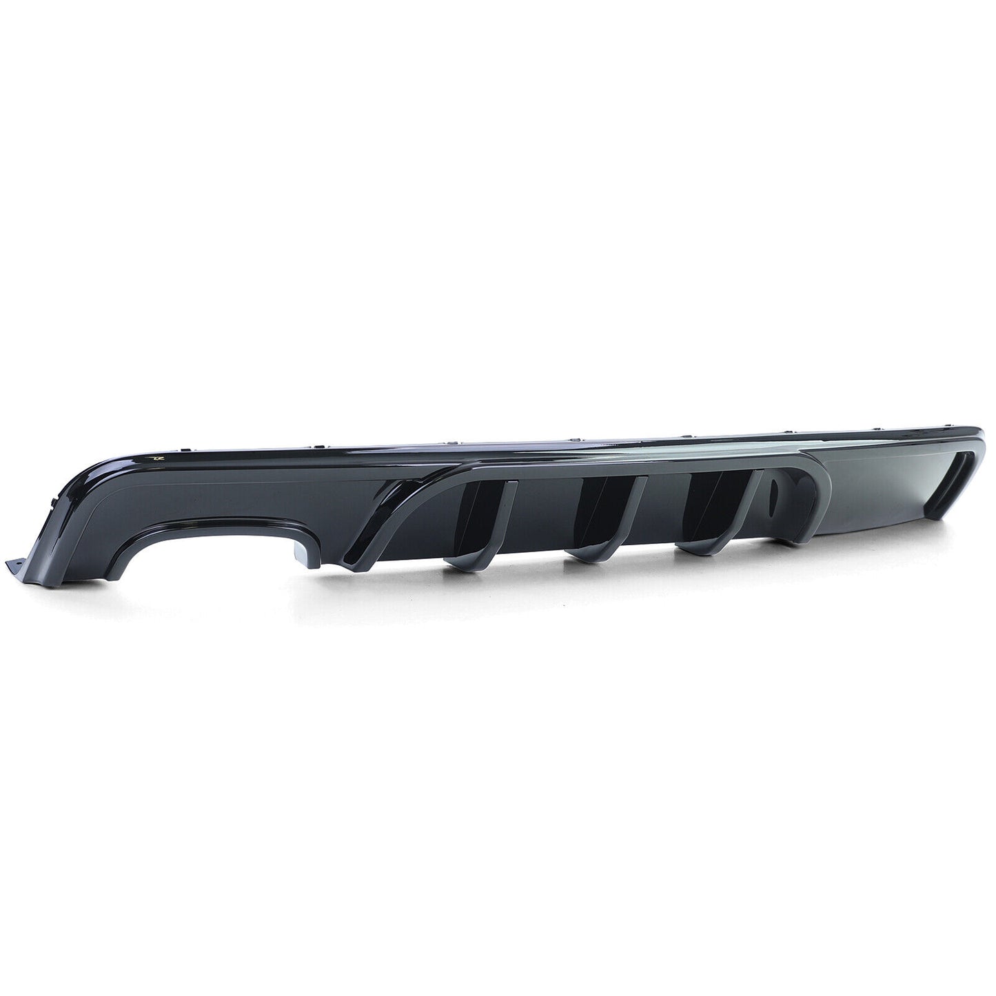 Rear Diffuser Sport Performance Gloss Black Compatible for BMW 1 Series E82 E88 07-13 
