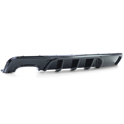 Rear Diffuser Sport Performance Gloss Black Compatible for BMW 1 Series E82 E88 07-13 