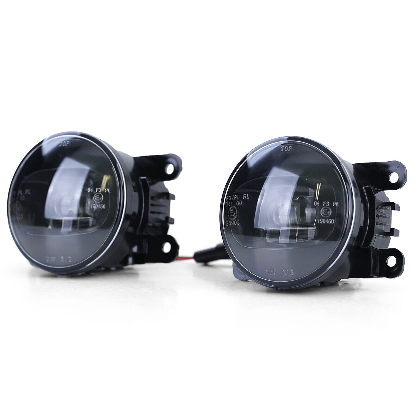 Fari fendinebbia a LED neri per Ford Fiesta 5 6 Focus 2 3 Transit Jaguar S X-