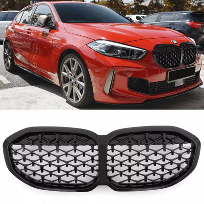 💯GRIGLIA  NERO LUCIDO ADATTE PER BMW SERIE 1 F40💯