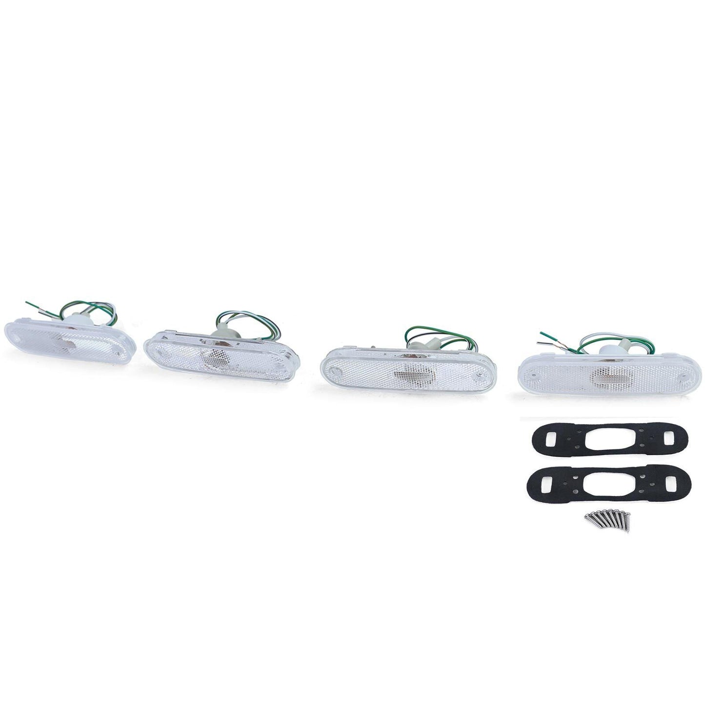 Set luci di ingombrolaterali Bianco aftermarket compatibile con Mazda MX5 NA NB NBFL 89-05
