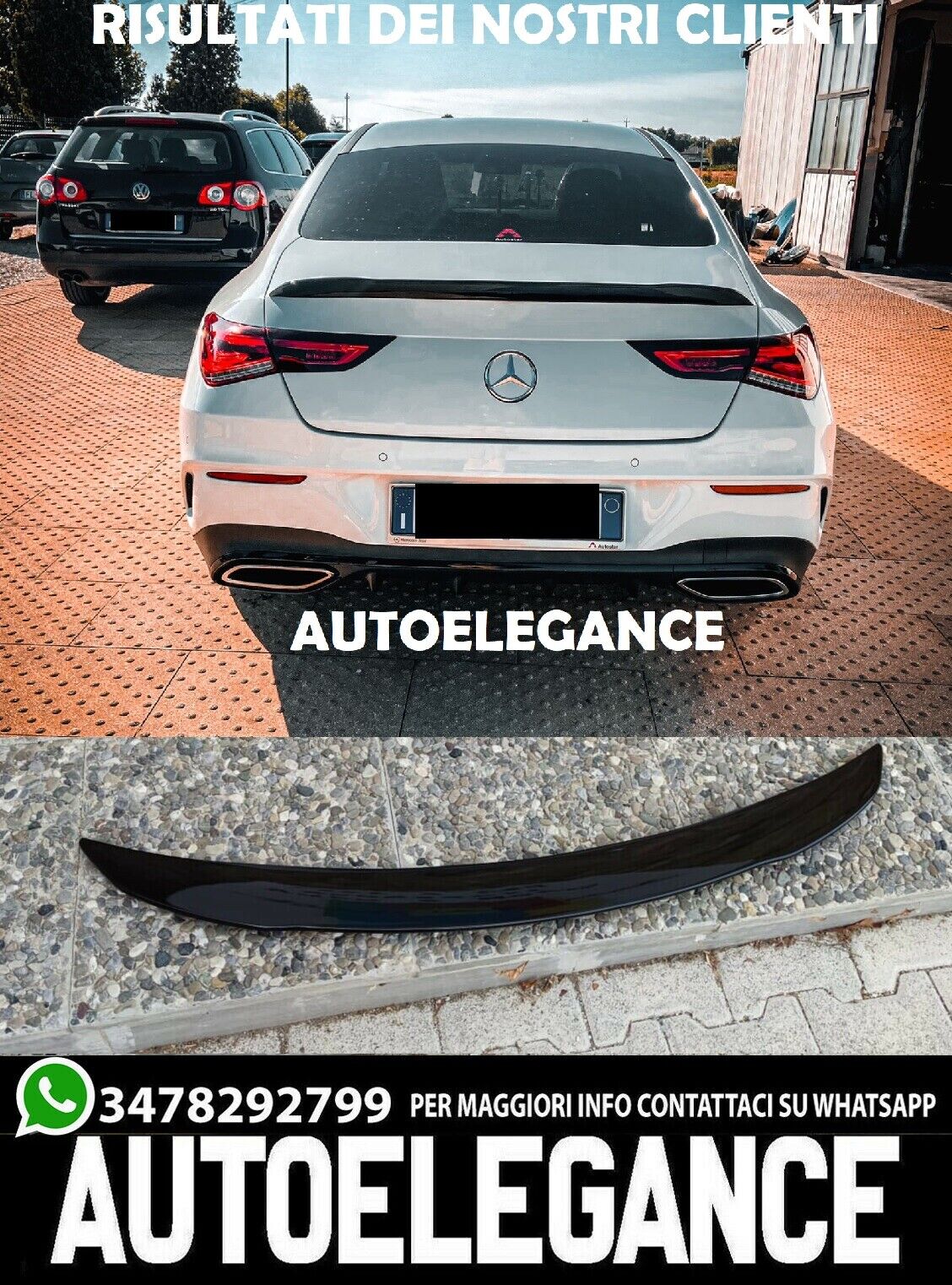 FRONT AND REAR KIT SUITABLE FOR CLA W118 A45 AMG 