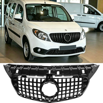 😎GRIGLIA PER Mercedes-Benz Citan W415 2012-2021 glossy black😎