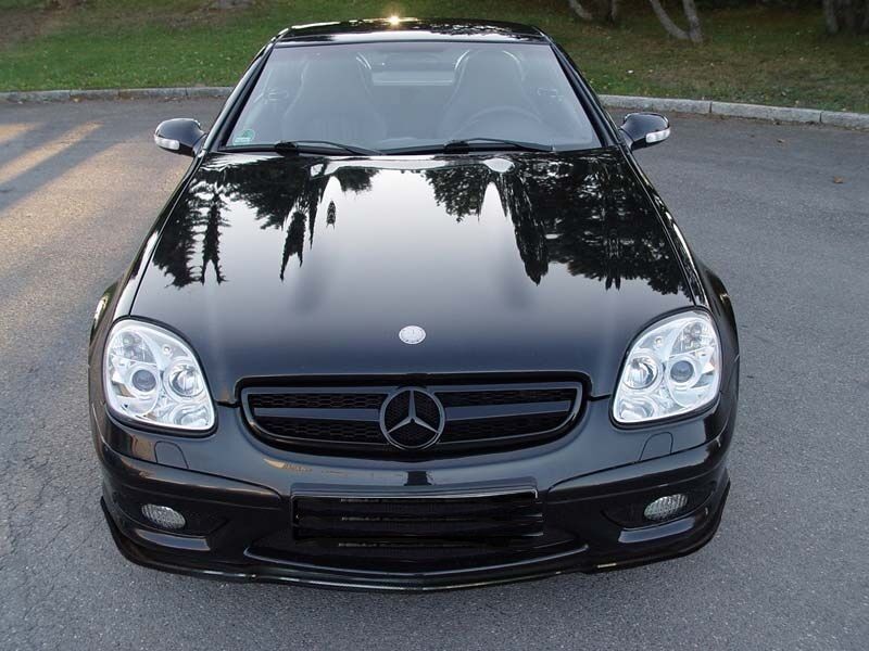 💫ART.6435 FARI OCCHI D'ANGELO CROMATI per MERCEDES R170 SLK 96-04💫