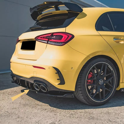 😎DIFFUSORE GREMBIULE ADATTE PER MERCEDES W177 A35 + A45😎