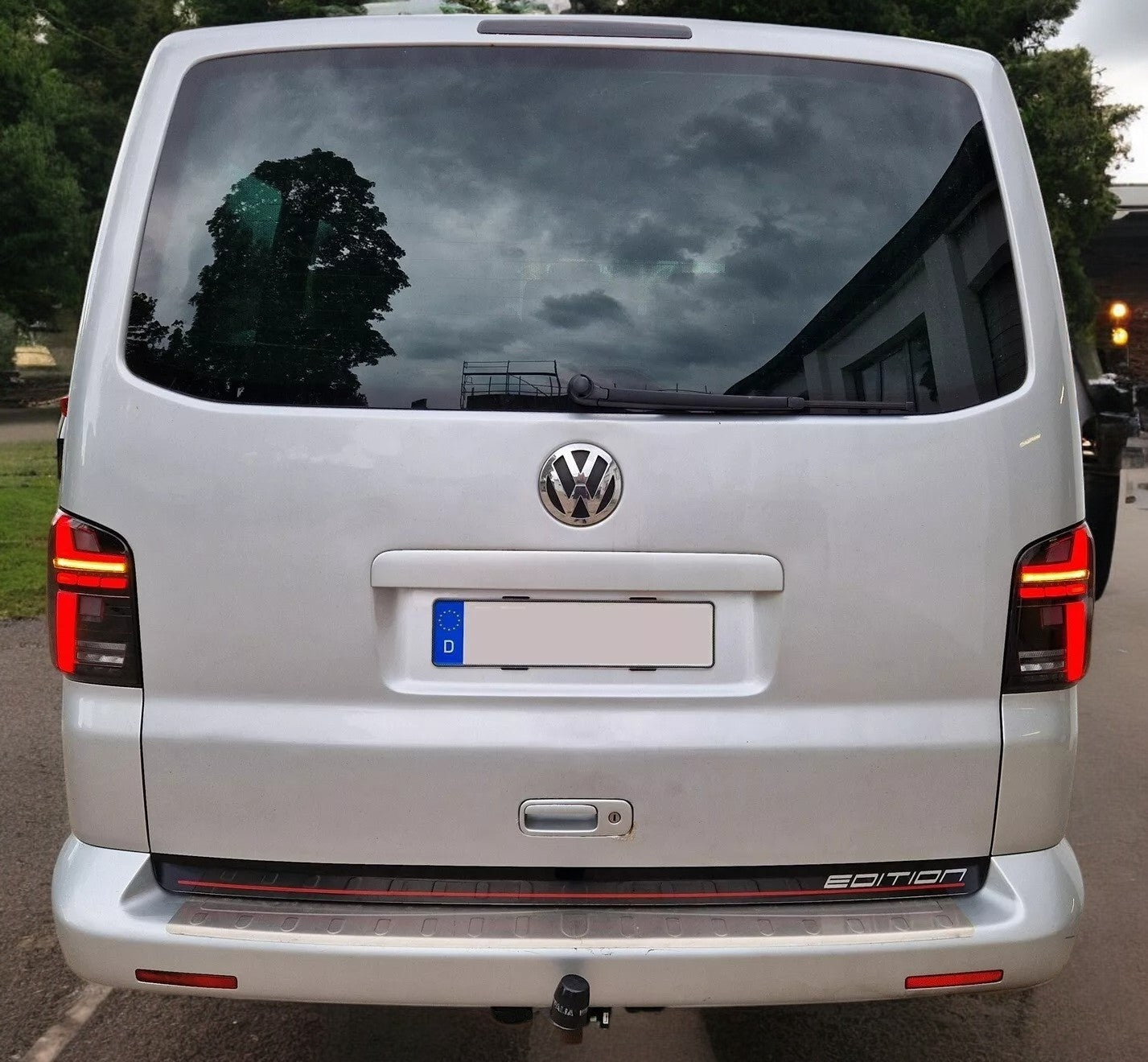 Luci posteriori Full LED per VW T5 Bus 03-09 nero fumo portellone posteriore