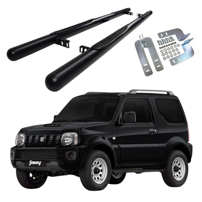 🔥ART.8582 BARRE LATERALI PEDANE INOX SUZUKI JIMNY 1998-2018 3-PORTE BERLINA🔥