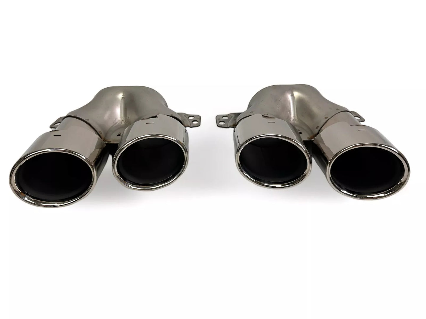 Diffusore + terminali di scarico (CROMO) ADATTO PER MERCEDES W206