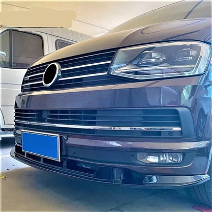 💯Kit splitter nero lucido adatto per VW Transporter T6 T6.1💯